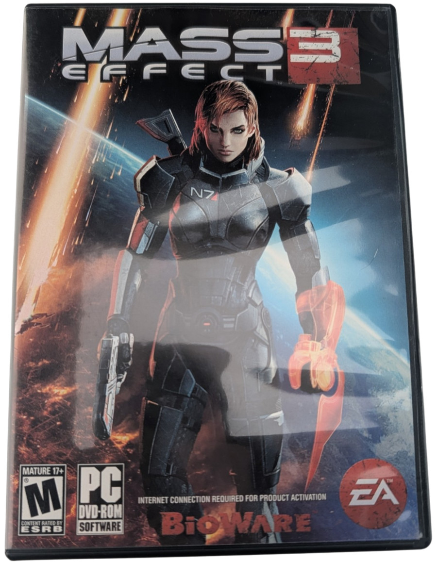 Mass Effect 3 PC DVD-ROM CIB 2 Disc Set EA BioWare 2012
