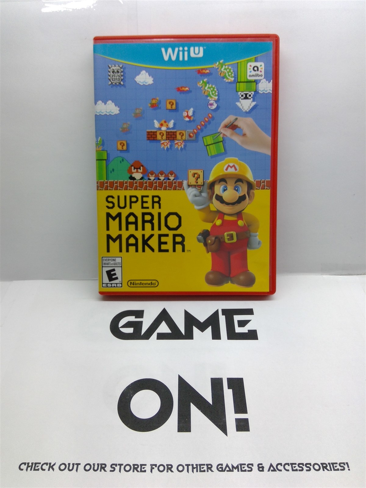 Super Mario Maker (Nintendo Wii) Complete Tested Working – Free Ship