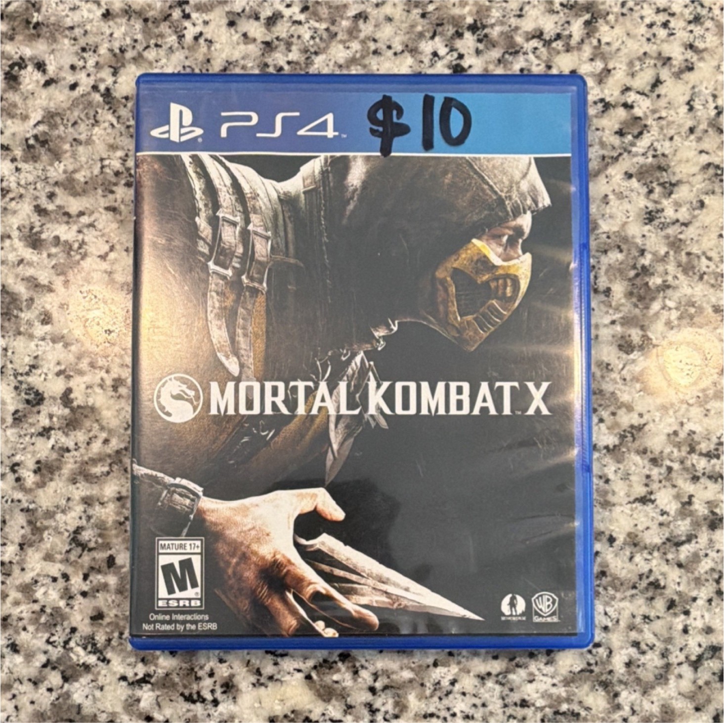 Warner Bros. Games Mortal Kombat X PS4 Fighting Multiplayer Online NTSC-U/C M