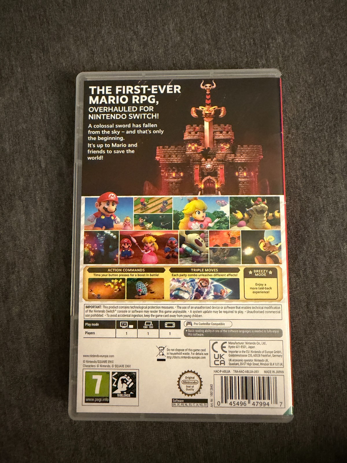 Super Mario Bros RPG – Nintendo Switch Used