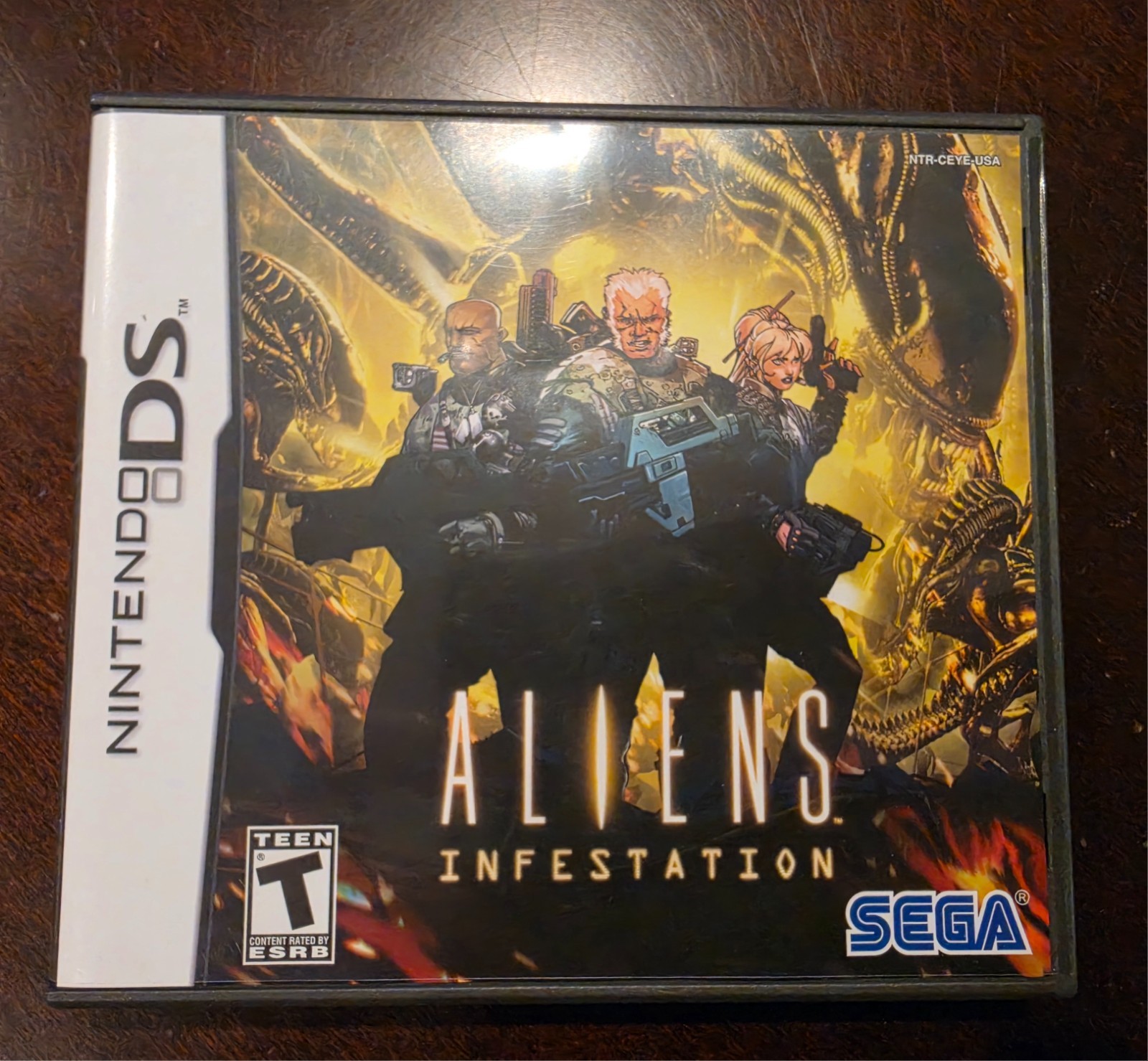 Aliens Infestation, Nintendo DS, 2011, Video Game, Sega