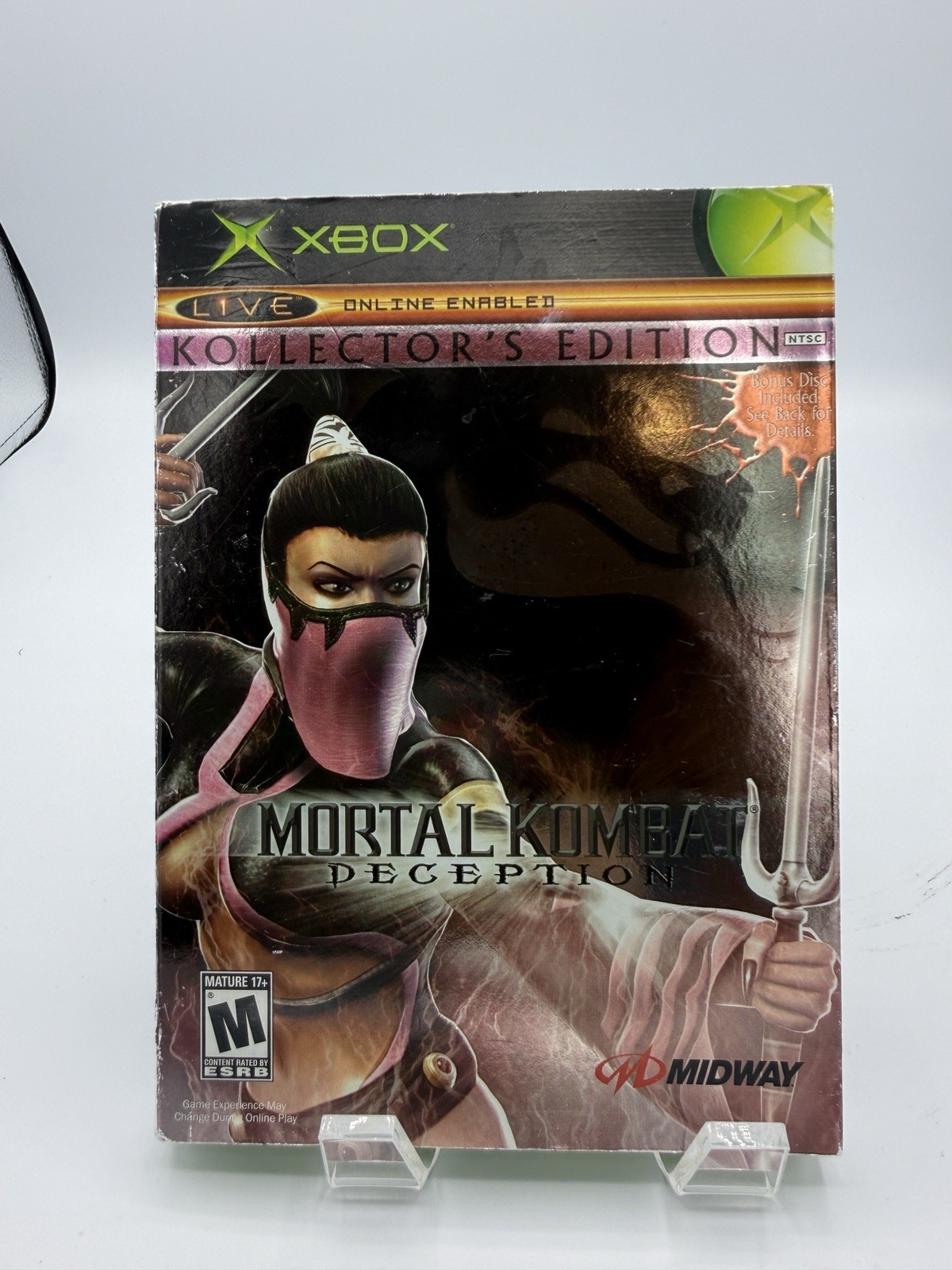 Mortal Kombat Deception Kollector’s Edition Mileena (Microsoft Xbox, 2004 Game)