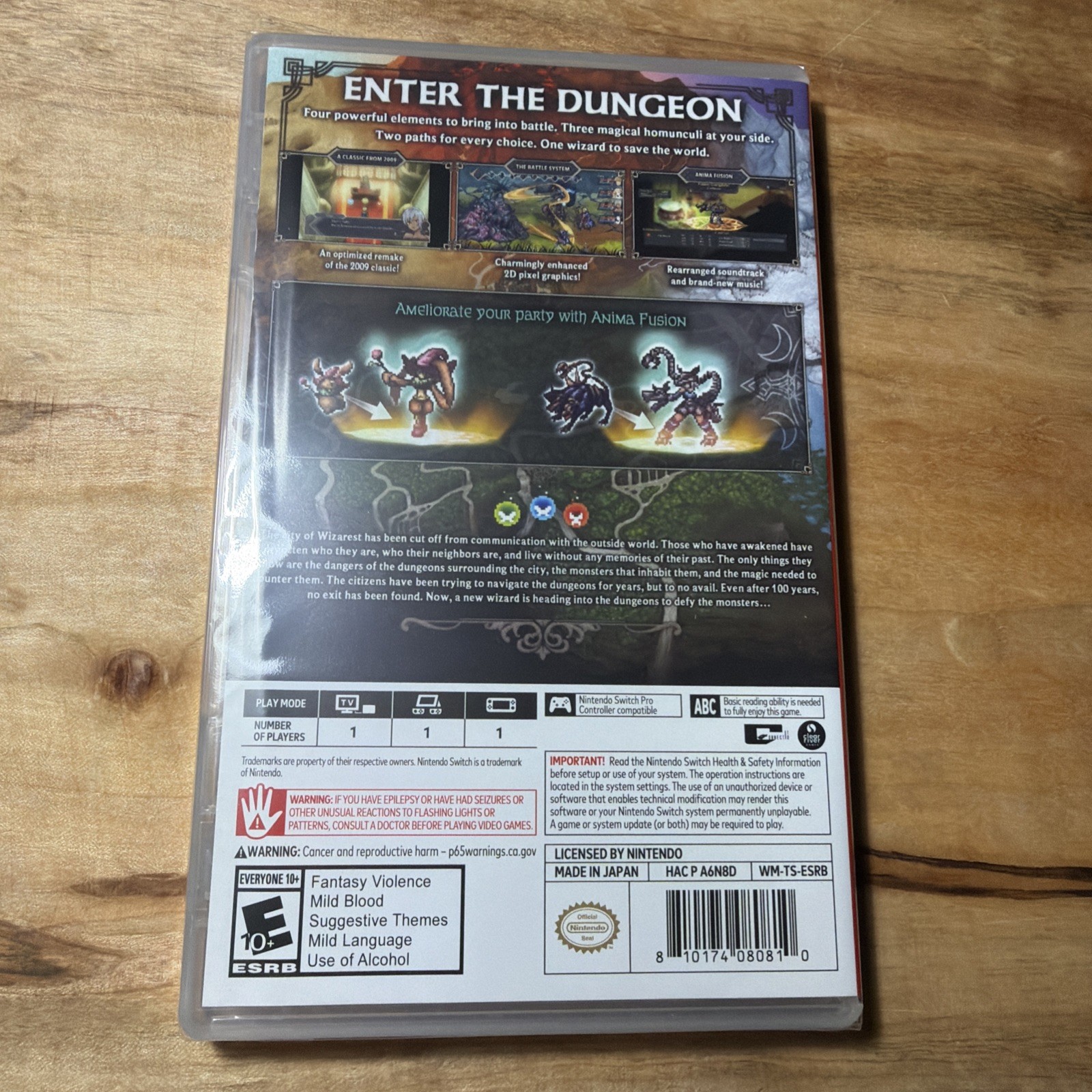 WiZmans World Re;Try – Nintendo Switch