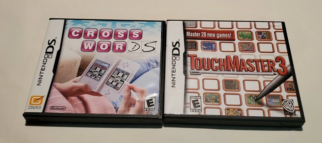 TouchMaster 3 (Nintendo DS, 2009) Cross Words DS Lot