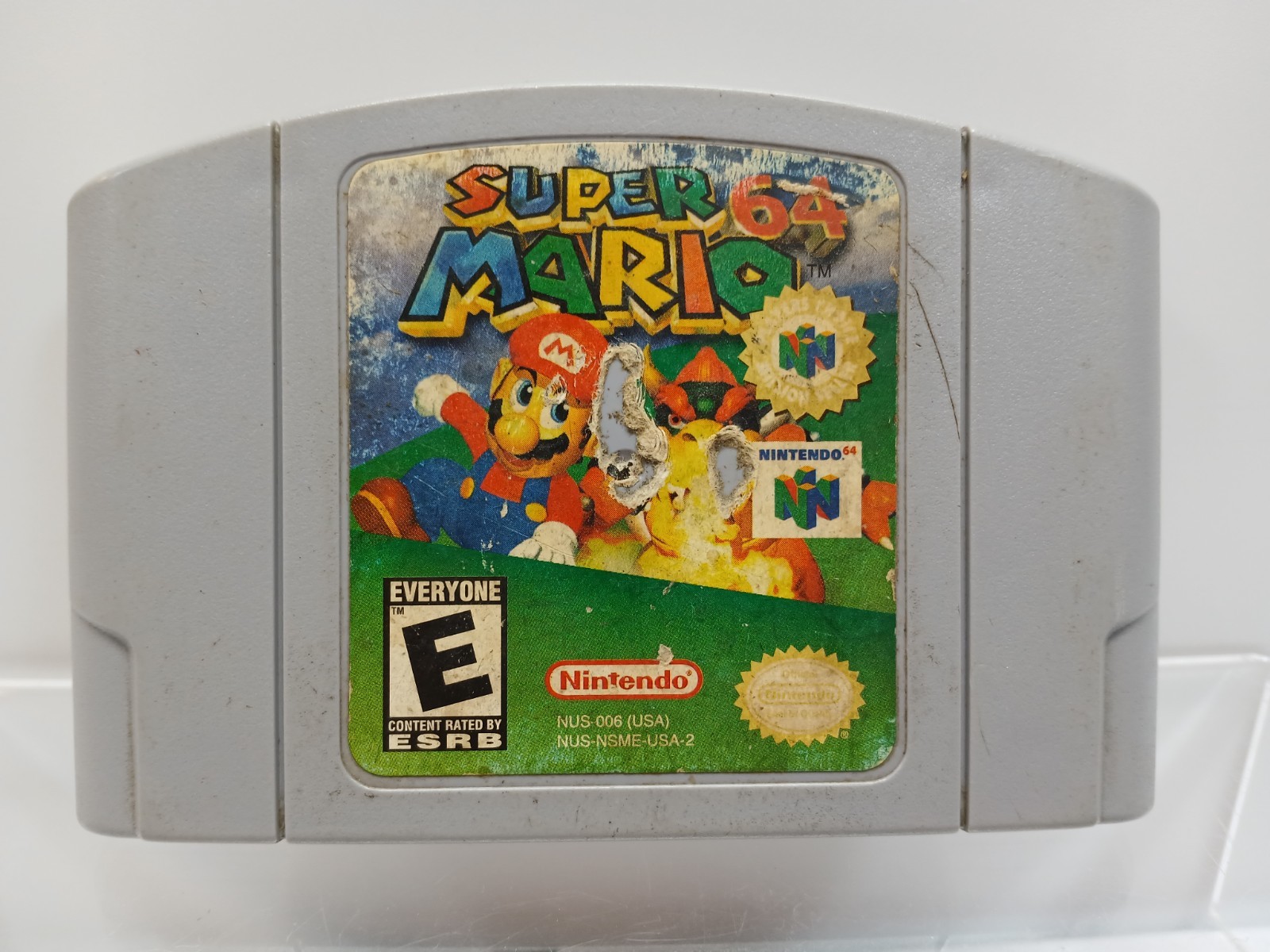 Super Mario 64 (Nintendo 64 N64, 1996) Authentic Game Cartridge Only Tested