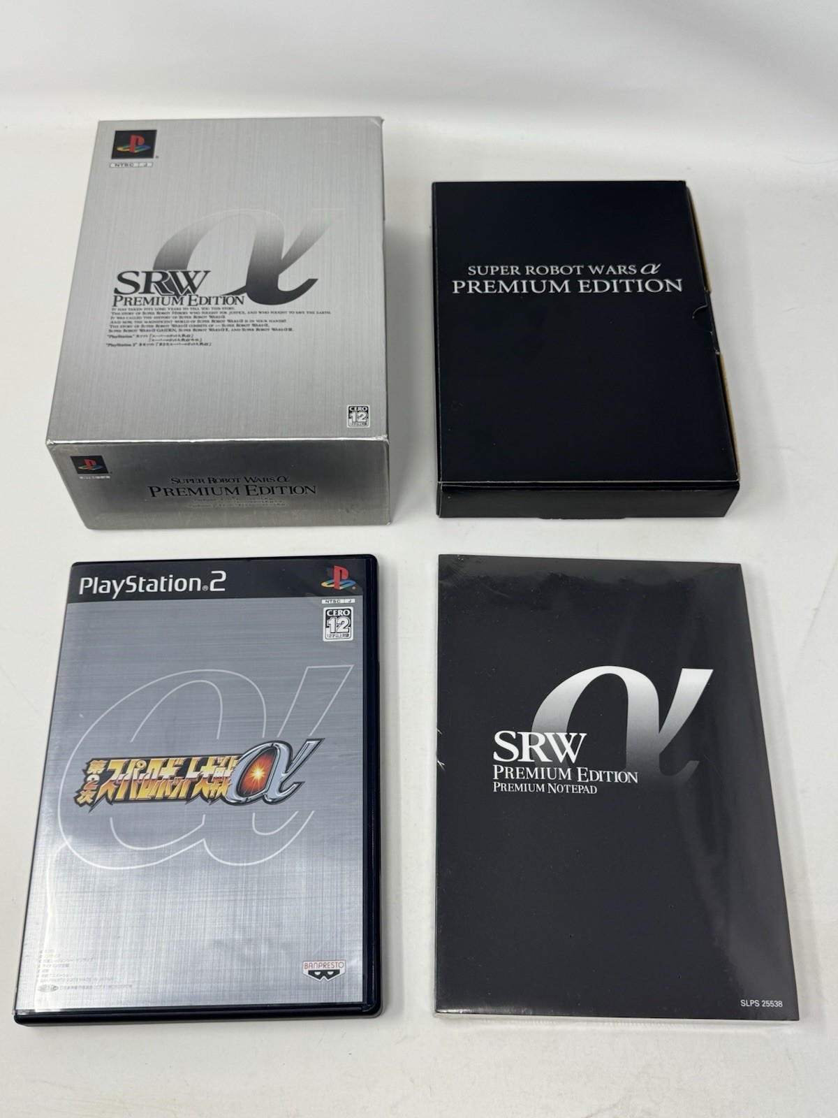 Playstation 2 PS2 Japanese Super Robot Wars Taisen Alpha Premium Edition