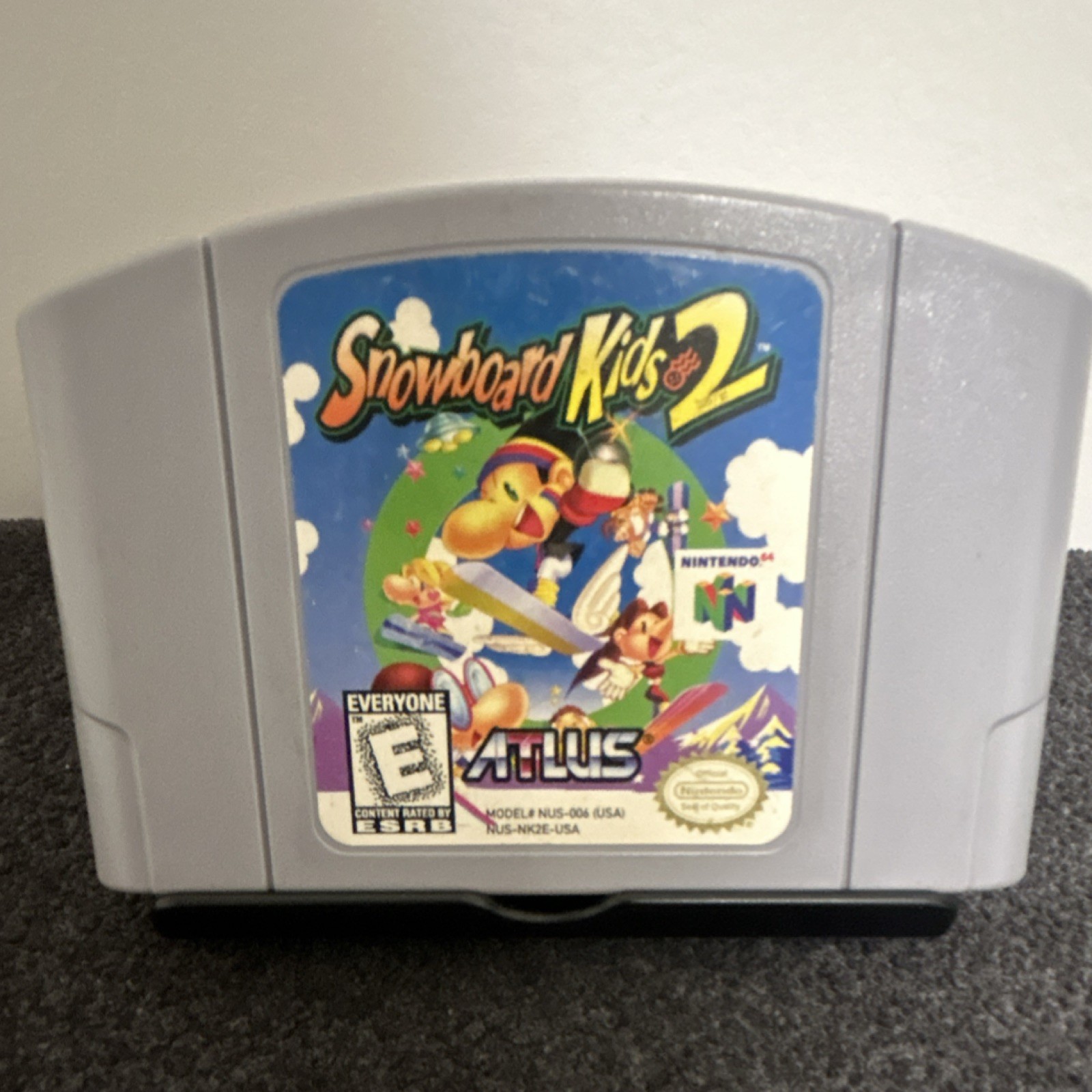 Snowboard Kids 2 (Nintendo 64, Atlus, 1999) Sports Multiplayer