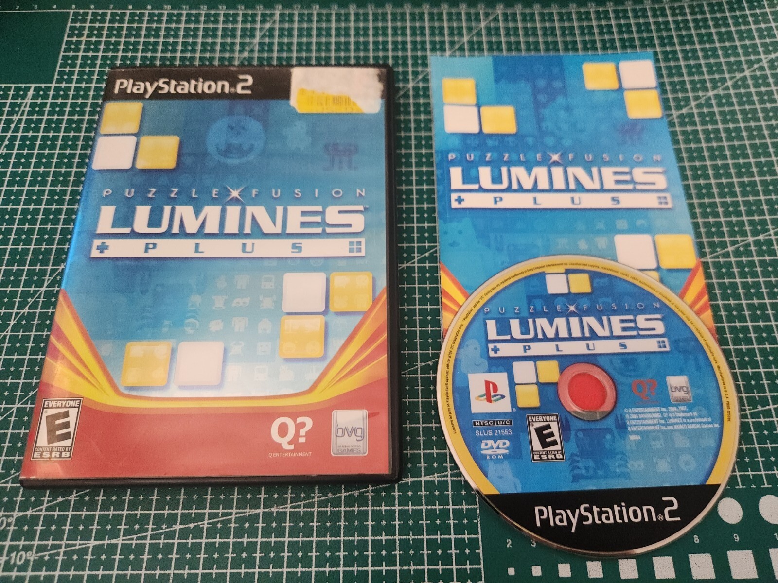 Lumines Plus (Sony PlayStation 2, 2007) Complete
