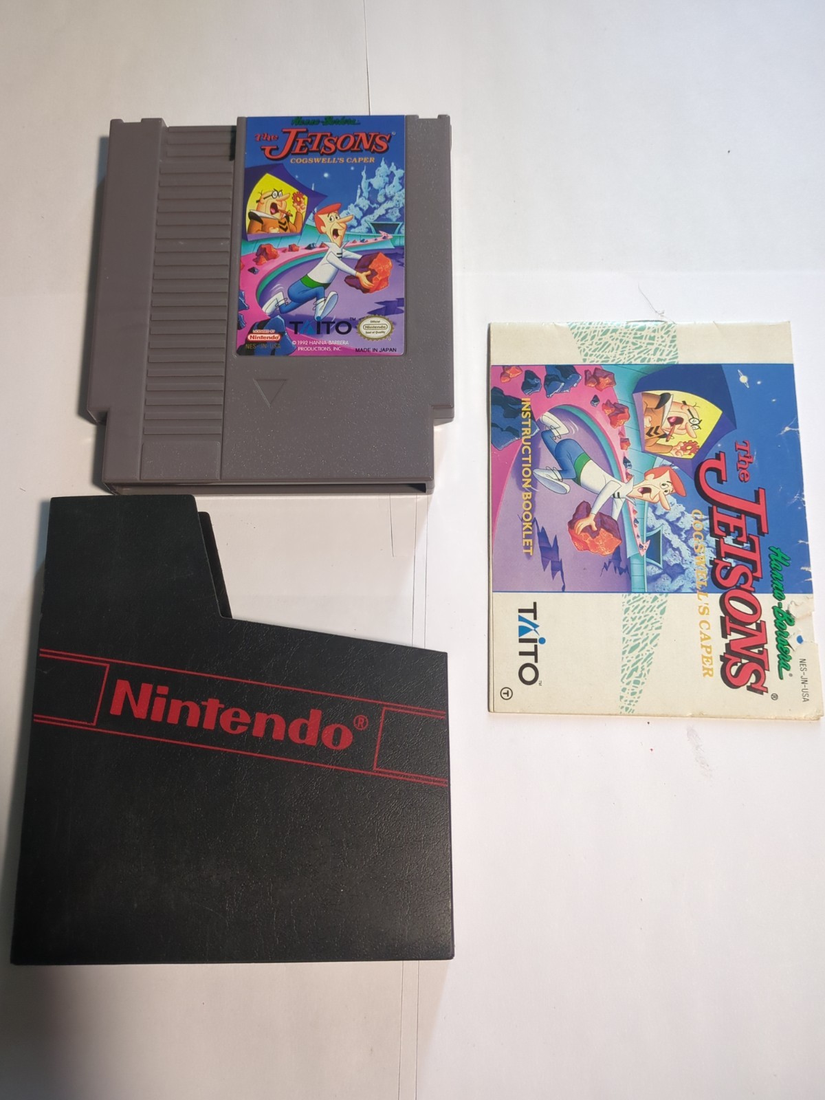The Jetsons Cogswell’s Caper Nintendo NES Authentic – With Manual