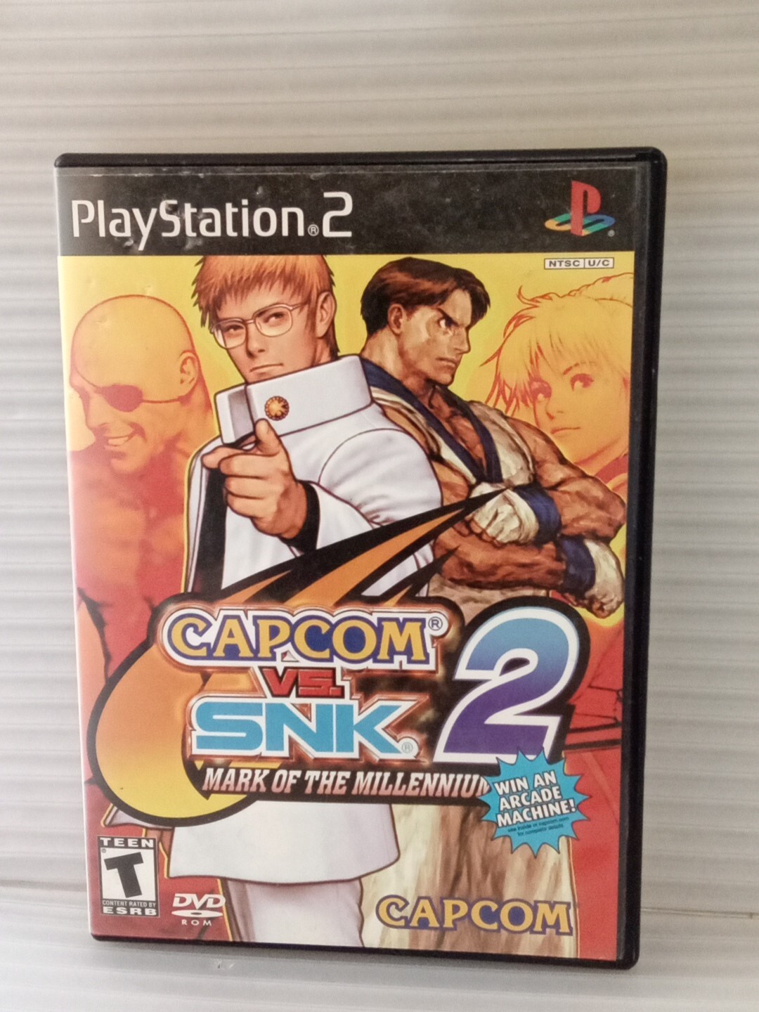 Capcom vs SNK 2 Playstation 2 PS2 Video Game Complete Tested FREE SHIPPING
