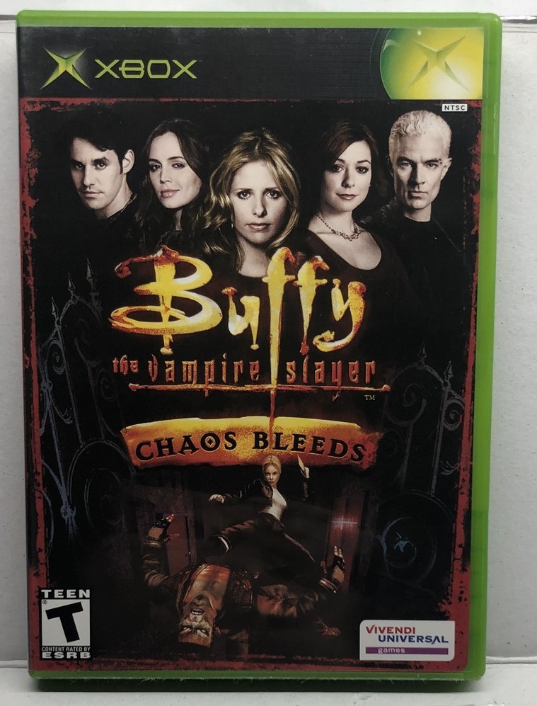 Buffy the Vampire Slayer: Chaos Bleeds (Xbox, 2003) Complete Tested Working