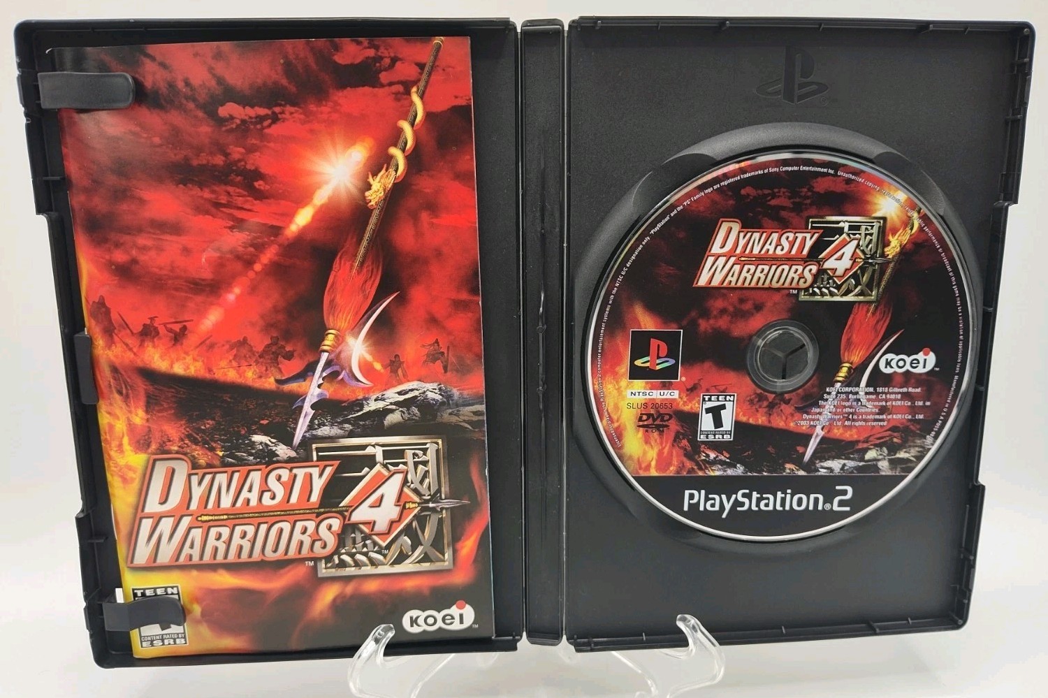 Dynasty Warriors 4 – (PlayStation 2 PS2, 2003) *CIB w/ Reg Card* VGC* Tested!