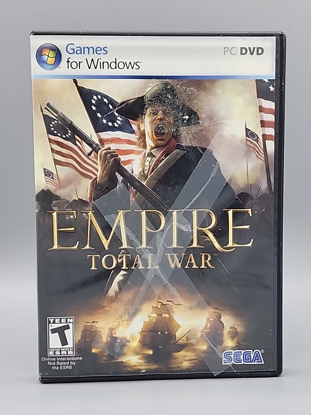 Empire Total War (PC DVD, 2 Disc Set) Complete CIB