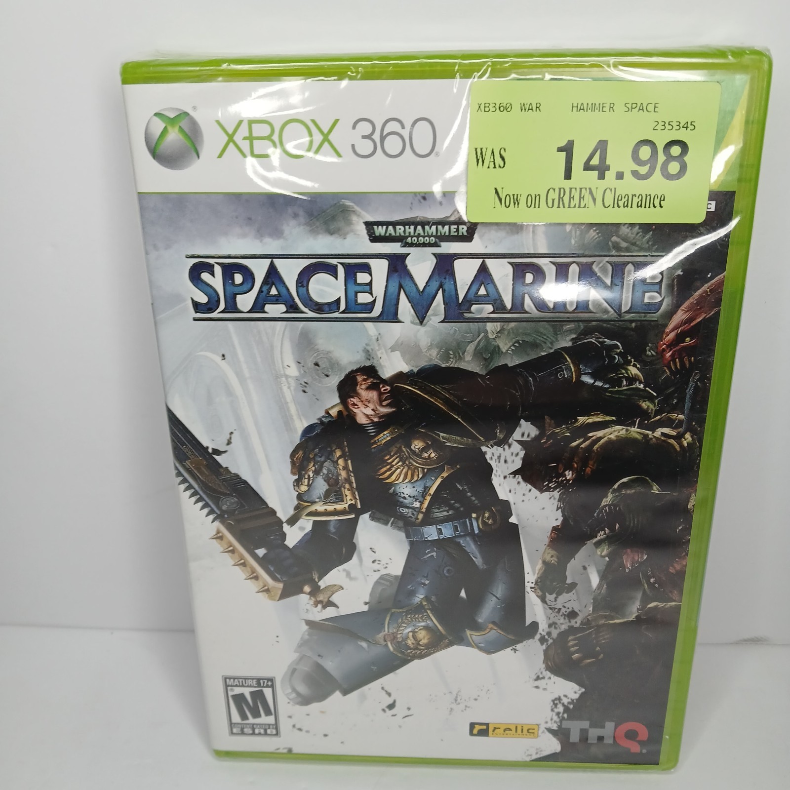 FACTORY SEALED NEW Warhammer 40,000 Space Marine Microsoft Xbox 360 2011 4k