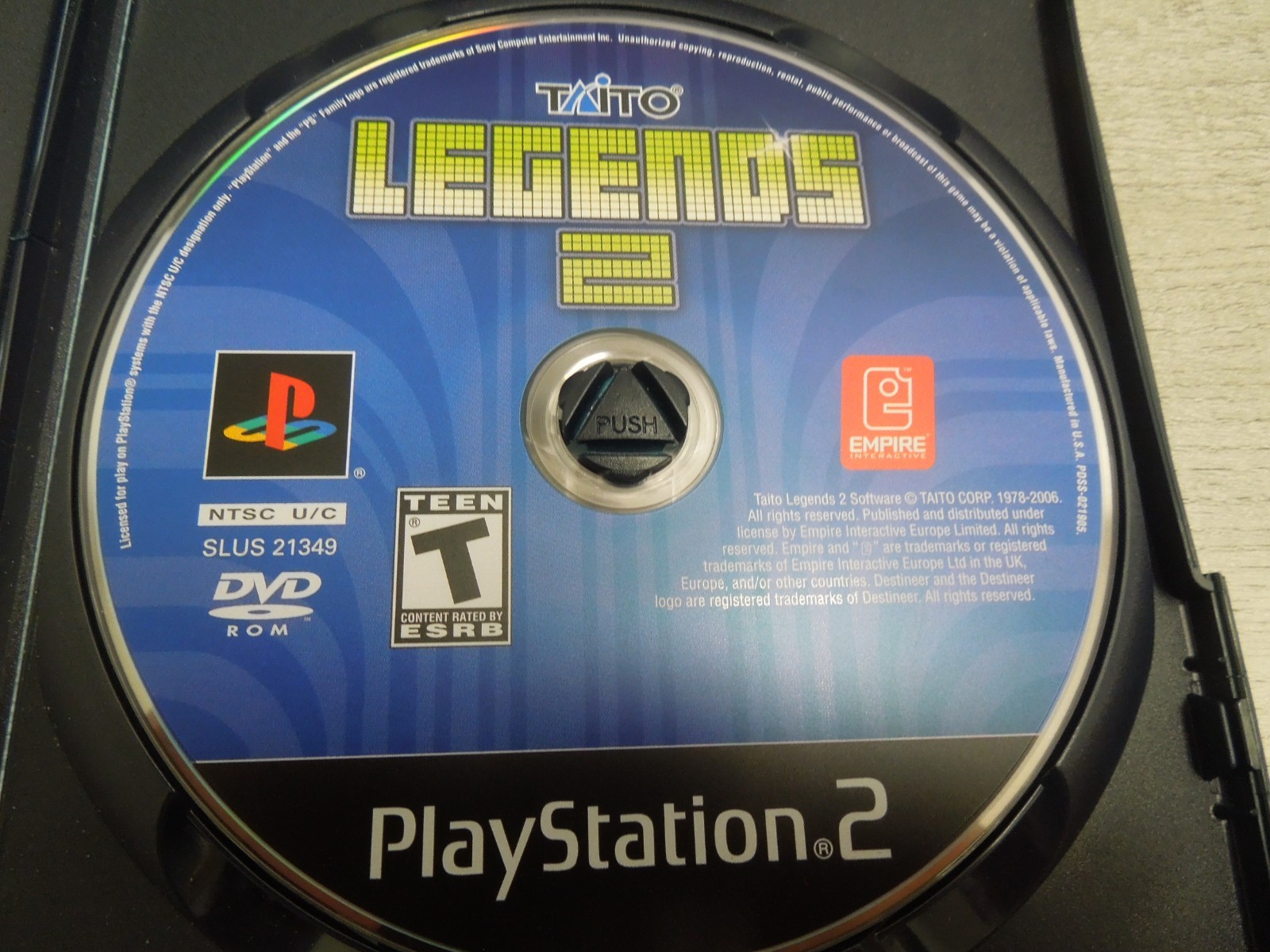 Taito Legends 2 2007 PlayStation 2 PS2 CIB Complete Video Game