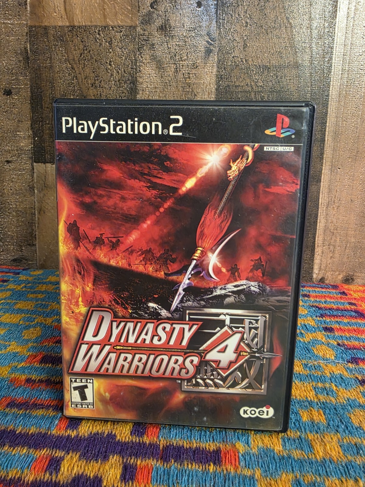 Dynasty Warriors 4 (Sony PlayStation 2, 2003) PS2 Complete In Box CIB + Reg