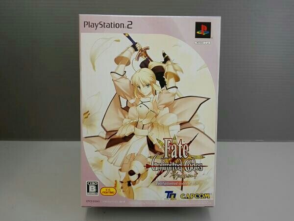 Fate Unlimited Codes Saber Lily Figma Figure SP-BOX Limited Edition PS2 Tested