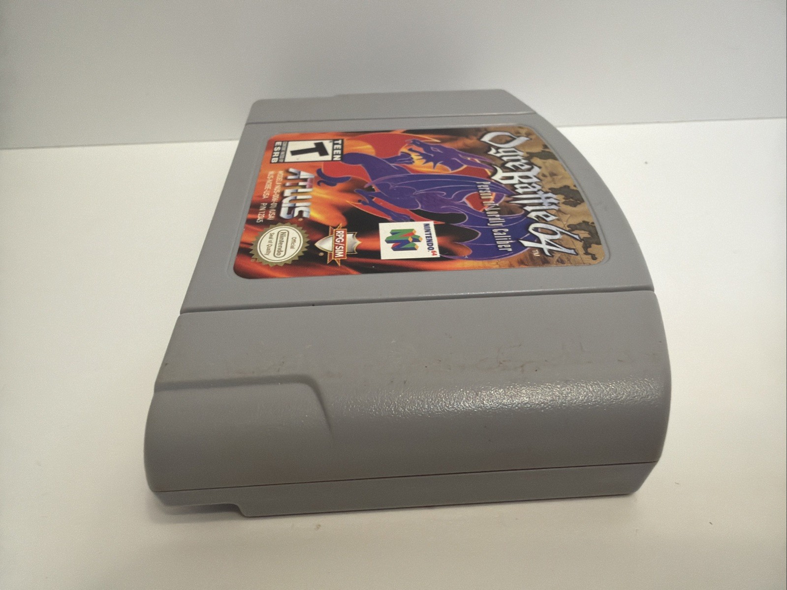 Ogre Battle 64 Person of Lordly Caliber Nintendo 64 N64 Cart Only Authentic