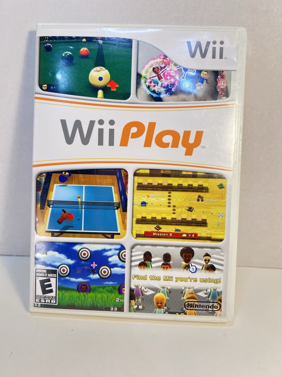 Nintendo Wii Play NO MANUL Nintendo Wii Party Compilation Family/Kids Sports ‘07
