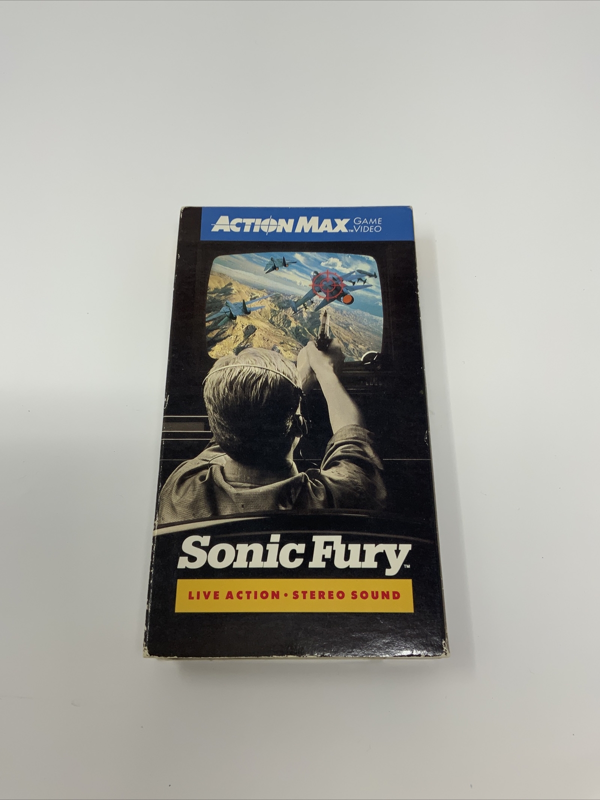 Sonic Fury (VHS Action Max Game Video, 1987) Live Action Worlds of Wonder