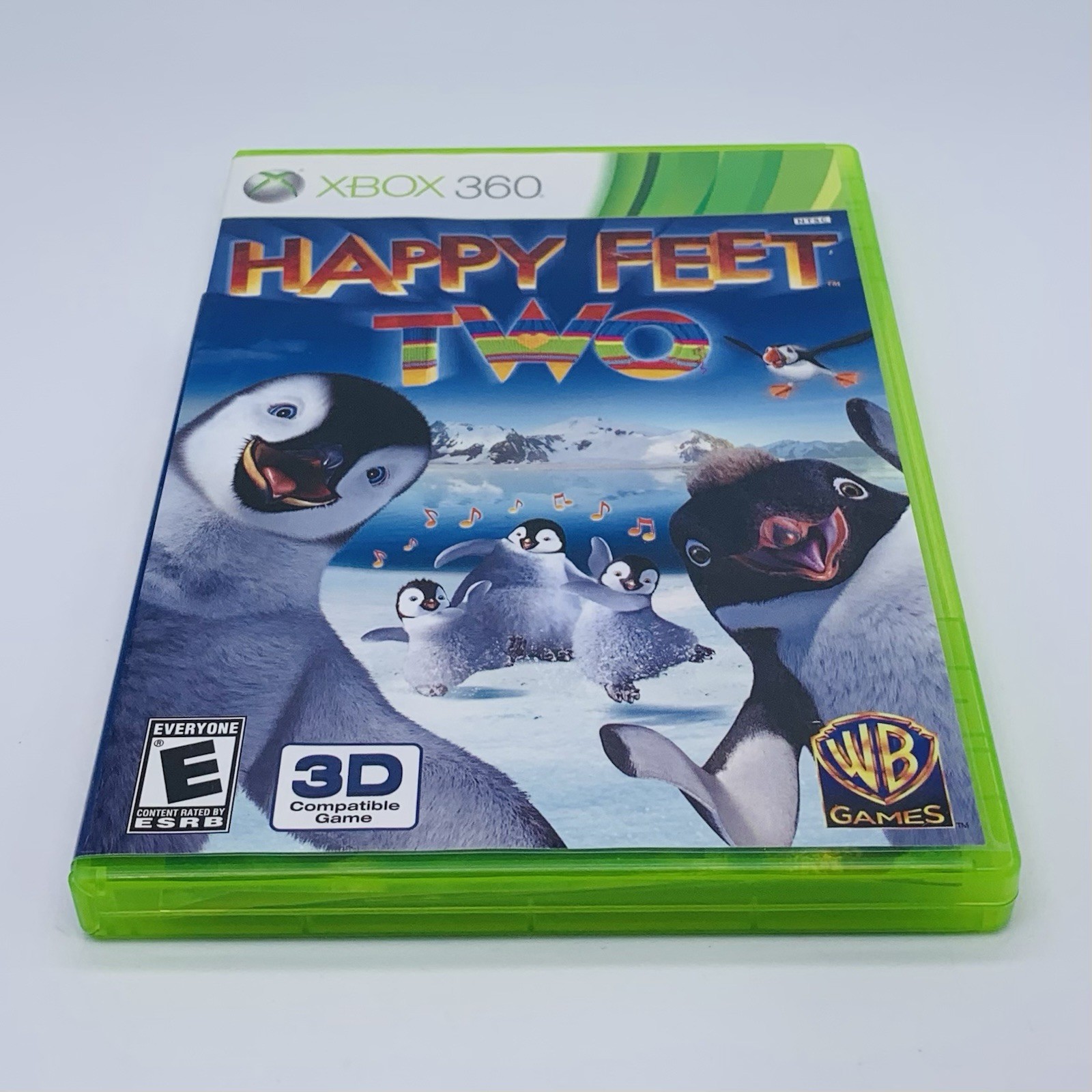 Happy Feet Two Xbox 360, 2011 WB – Complete with Manual and 2 Inserts CIB Tested