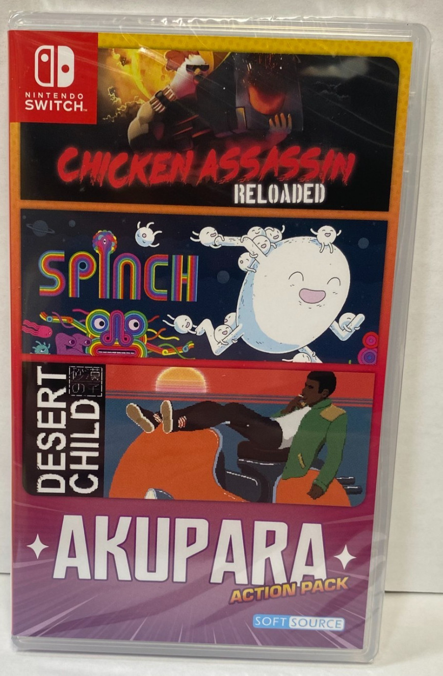 Akupara Action Pack (Multi-Language) Switch Brand New Game (2025 Misc)