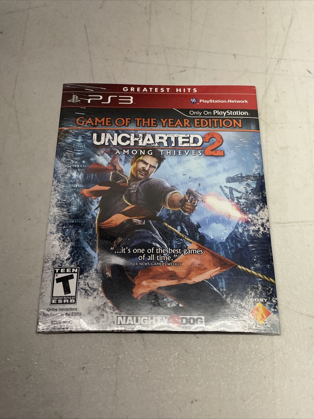 Uncharted 2: Among Thieves PS3 Game New Factory Sealed In Cardboard Sleeve
