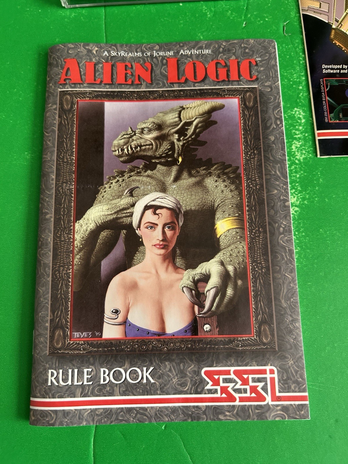 SSI Alien Logic Original Big Box Science Fiction Role Playing Game