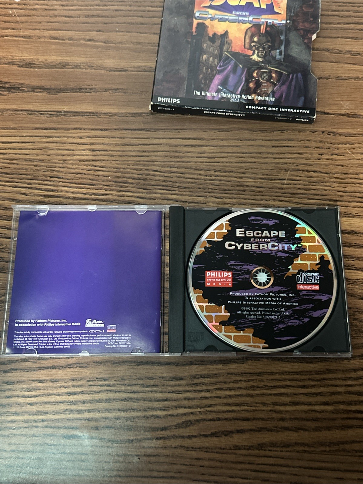 Escape From CyberCity Philips CD-i