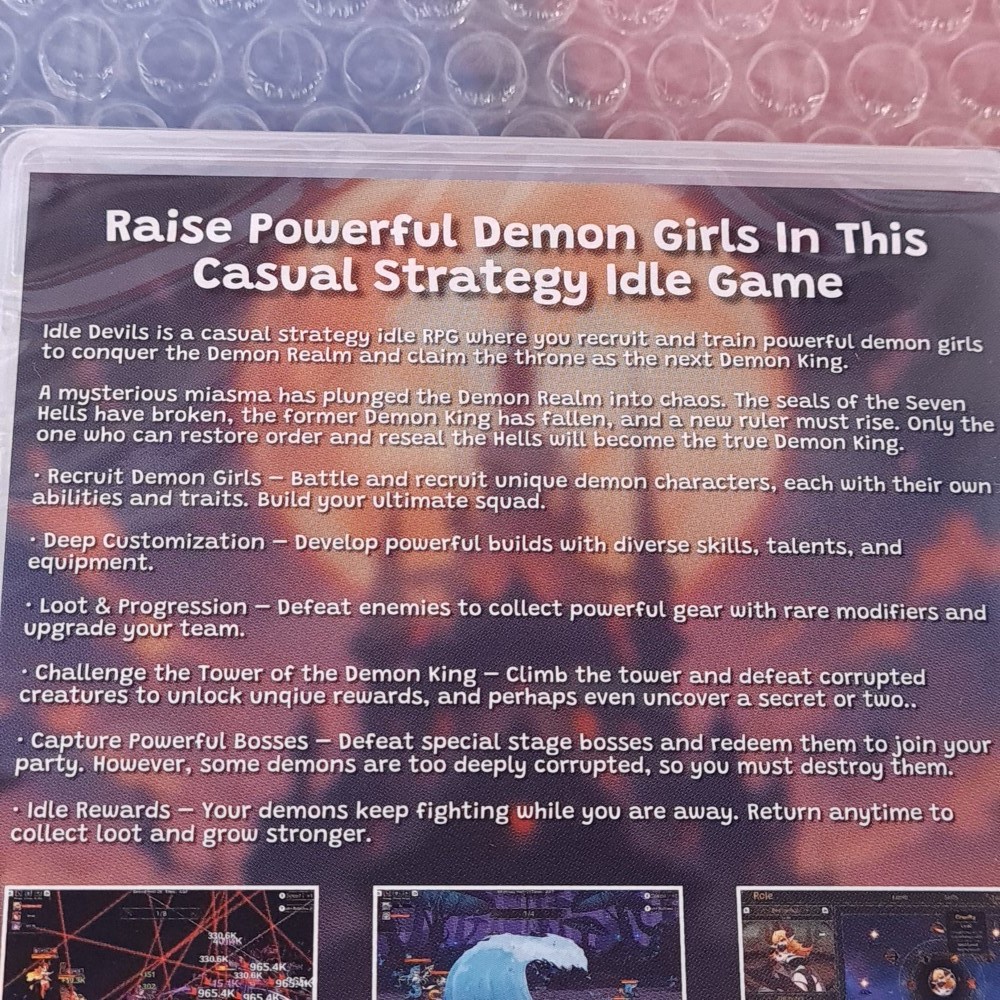 Idle Devils [Ultimate Edition] Nintendo Switch [Game In ENGLISH/Tactical RPG] As