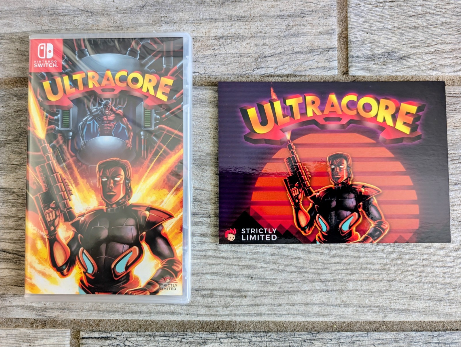 ULTRACORE – Nintendo Switch – Strictly Limited Games #21 – Brand New w/ Postcard
