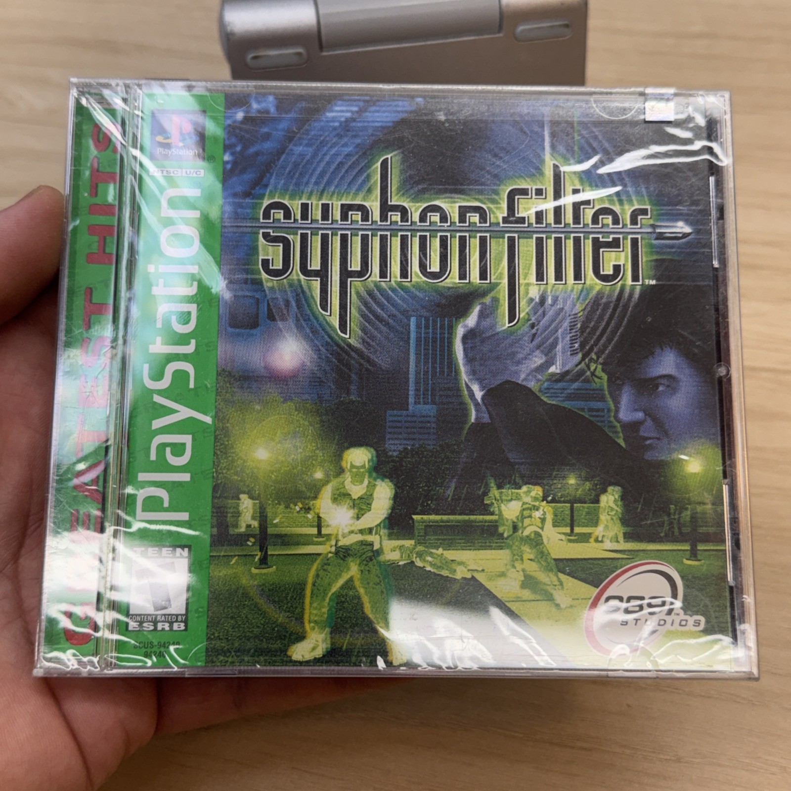 Syphon Filter PS1 Factory Sealed New Greatest Hits PlayStation 1 SEALED