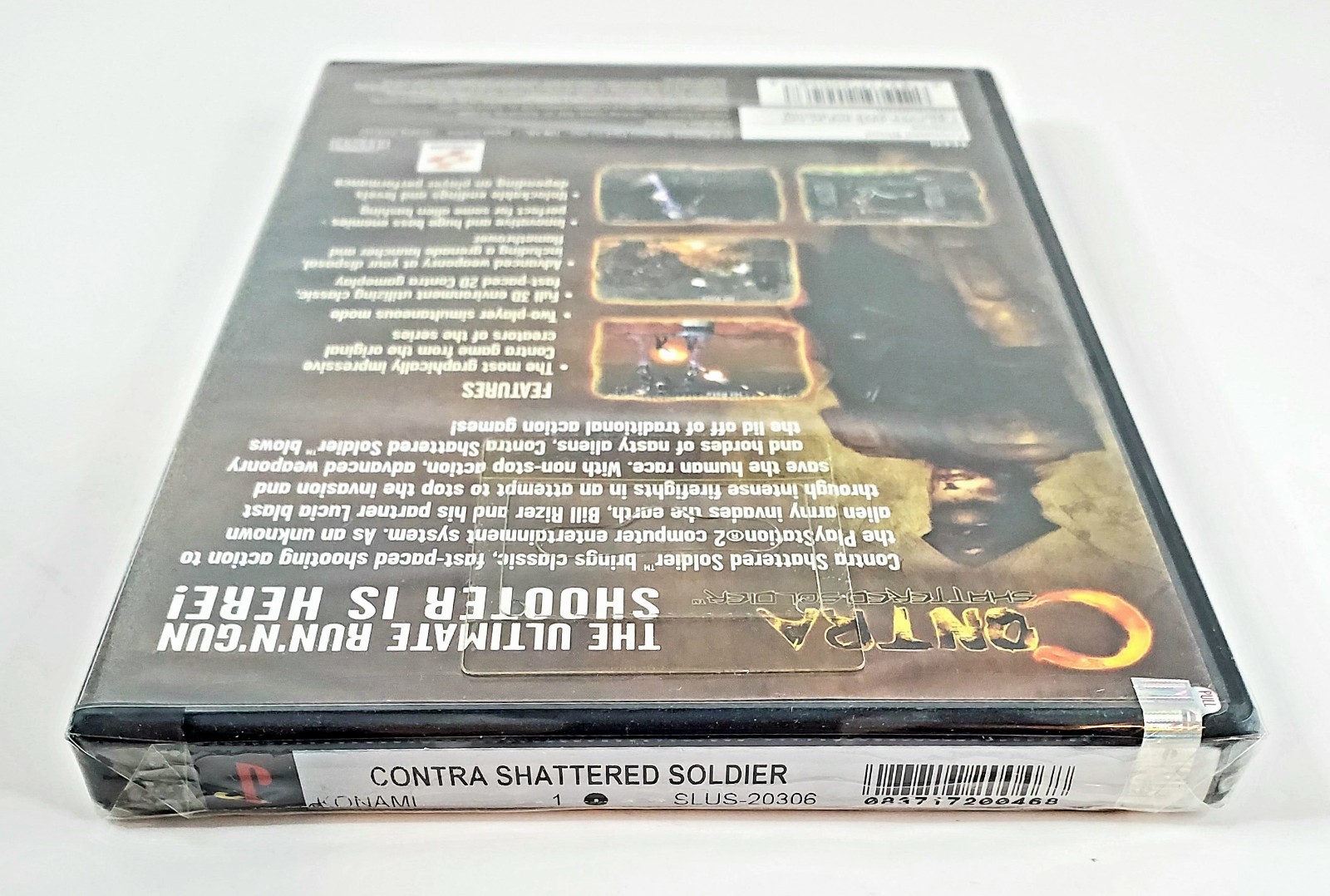Contra Shattered Soldier – PS2 PlayStation 2 [2002] – New / Sealed