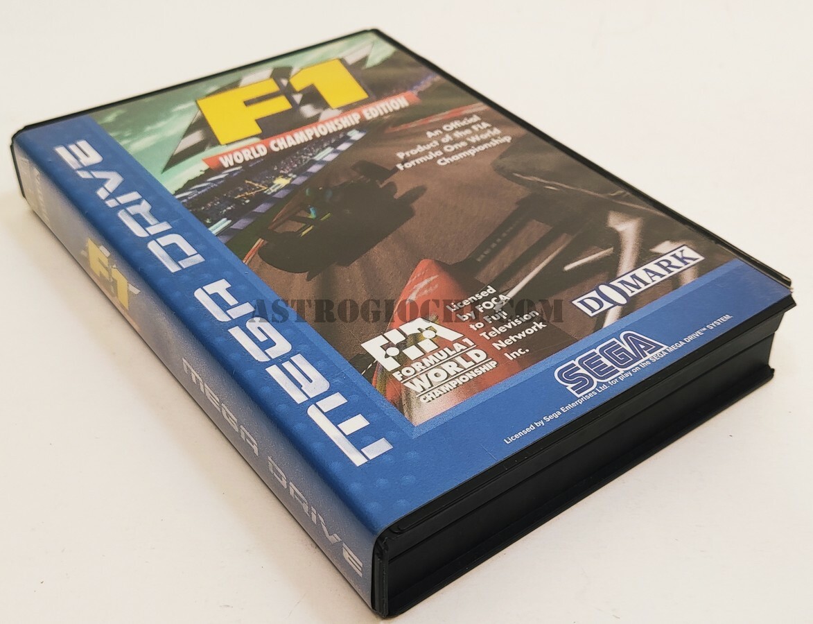 SEGA MEGA DRIVE F1 WORLD CHAMPIONSHIP 16-BIT GAME VINTAGE 1995 NEW IN BOX