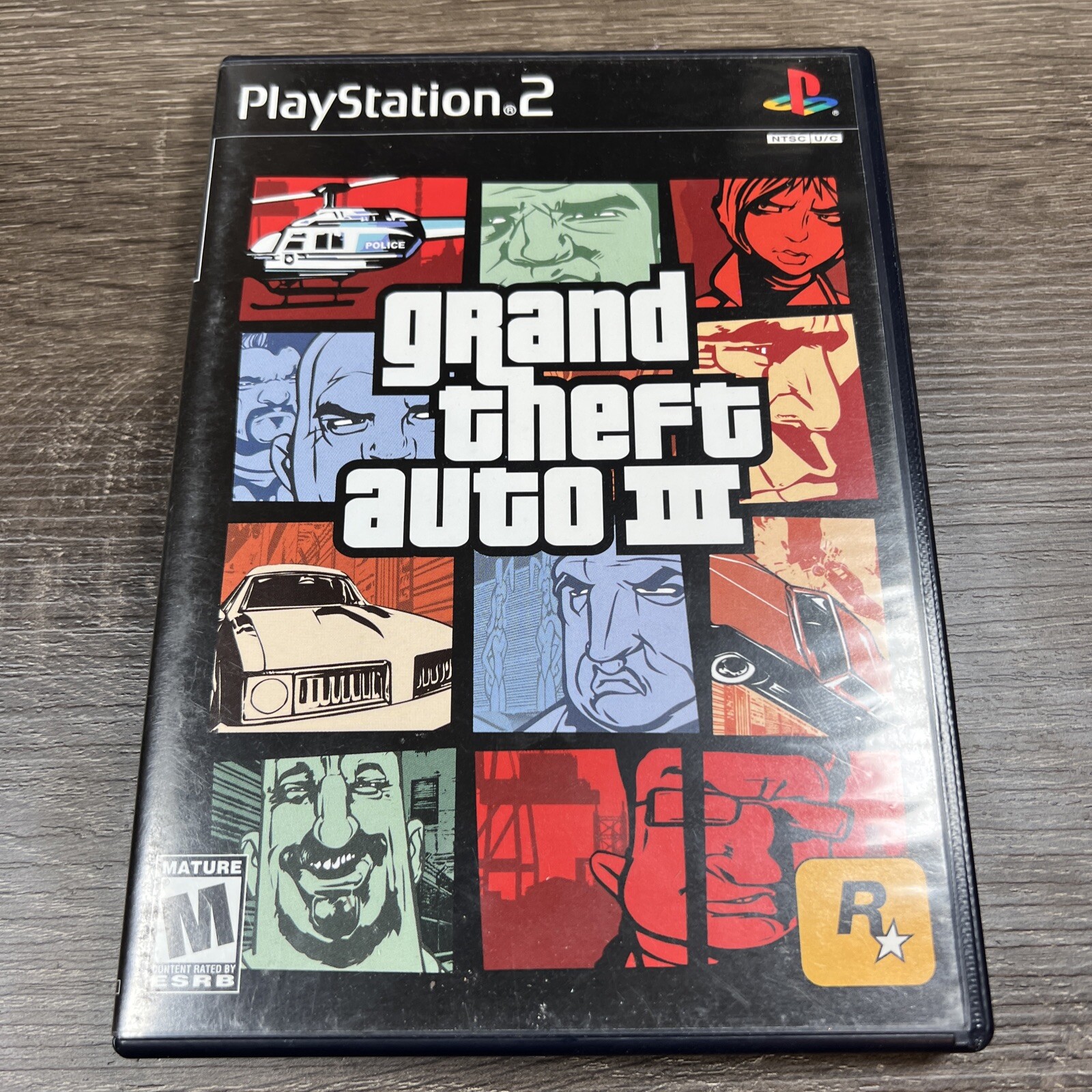 Grand Theft Auto III (Sony PlayStation 2, 2001) w/Manual And Map & Tested