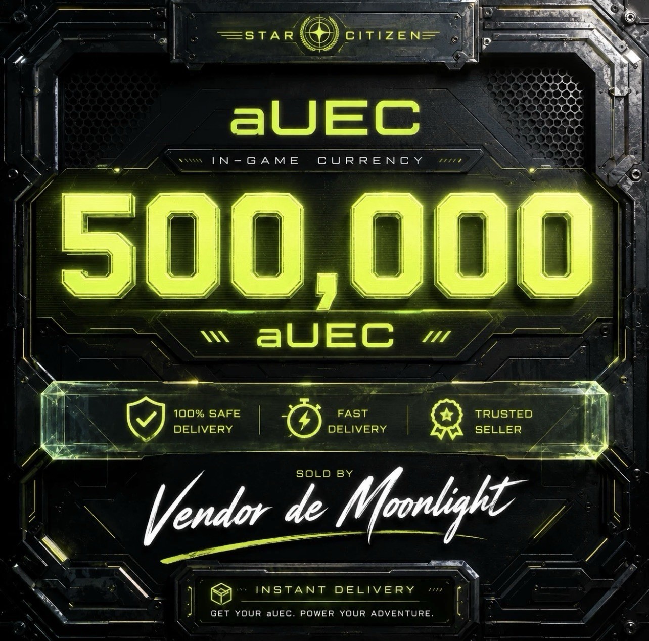 Star Citizen – 500K Auec – Version 4.8.1 Live – ✔️100% Positive FB
