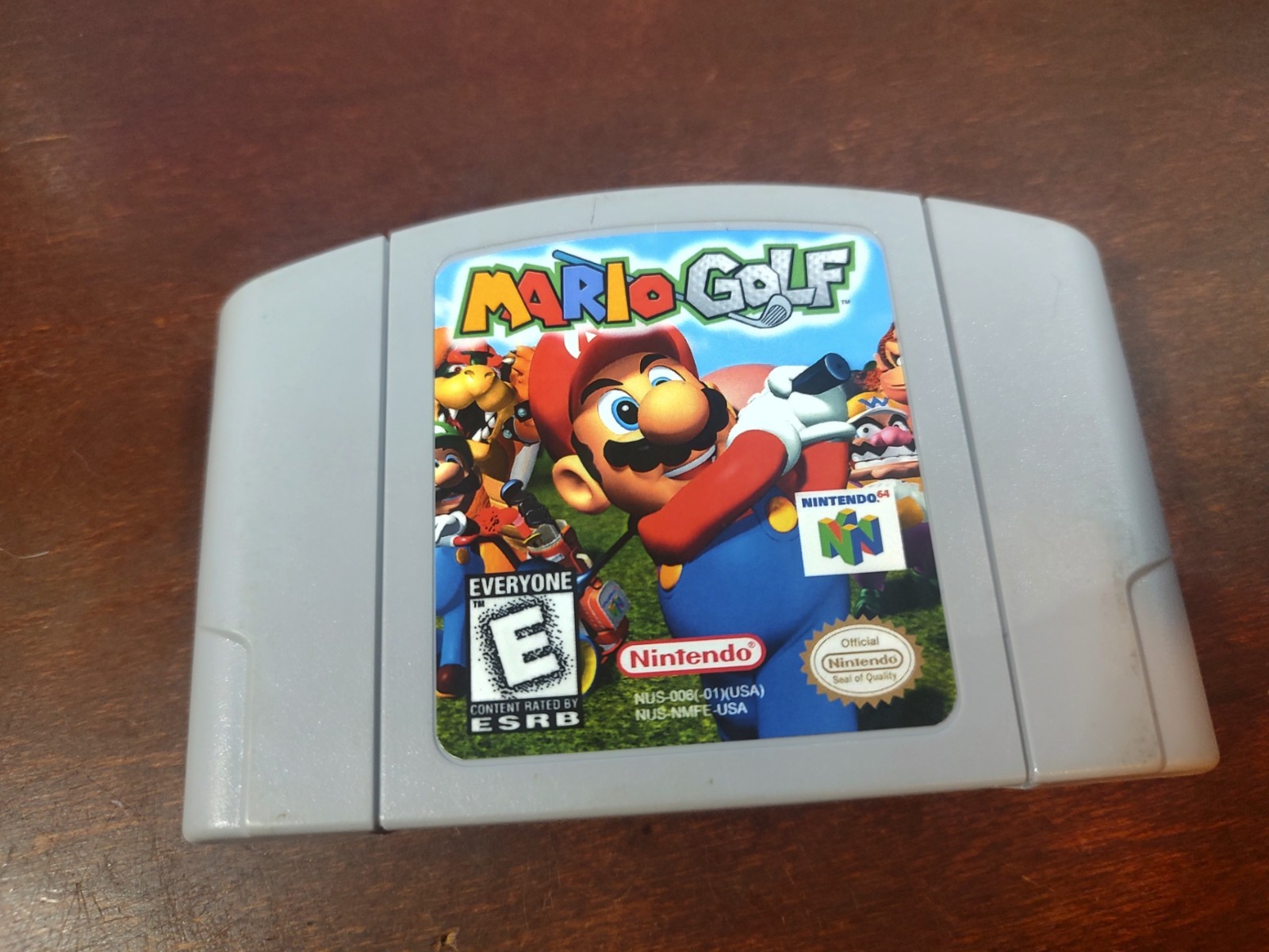 Mario Golf TESTED Nintendo 64 N64 OEM Video Game Cartridge Authentic Excellent