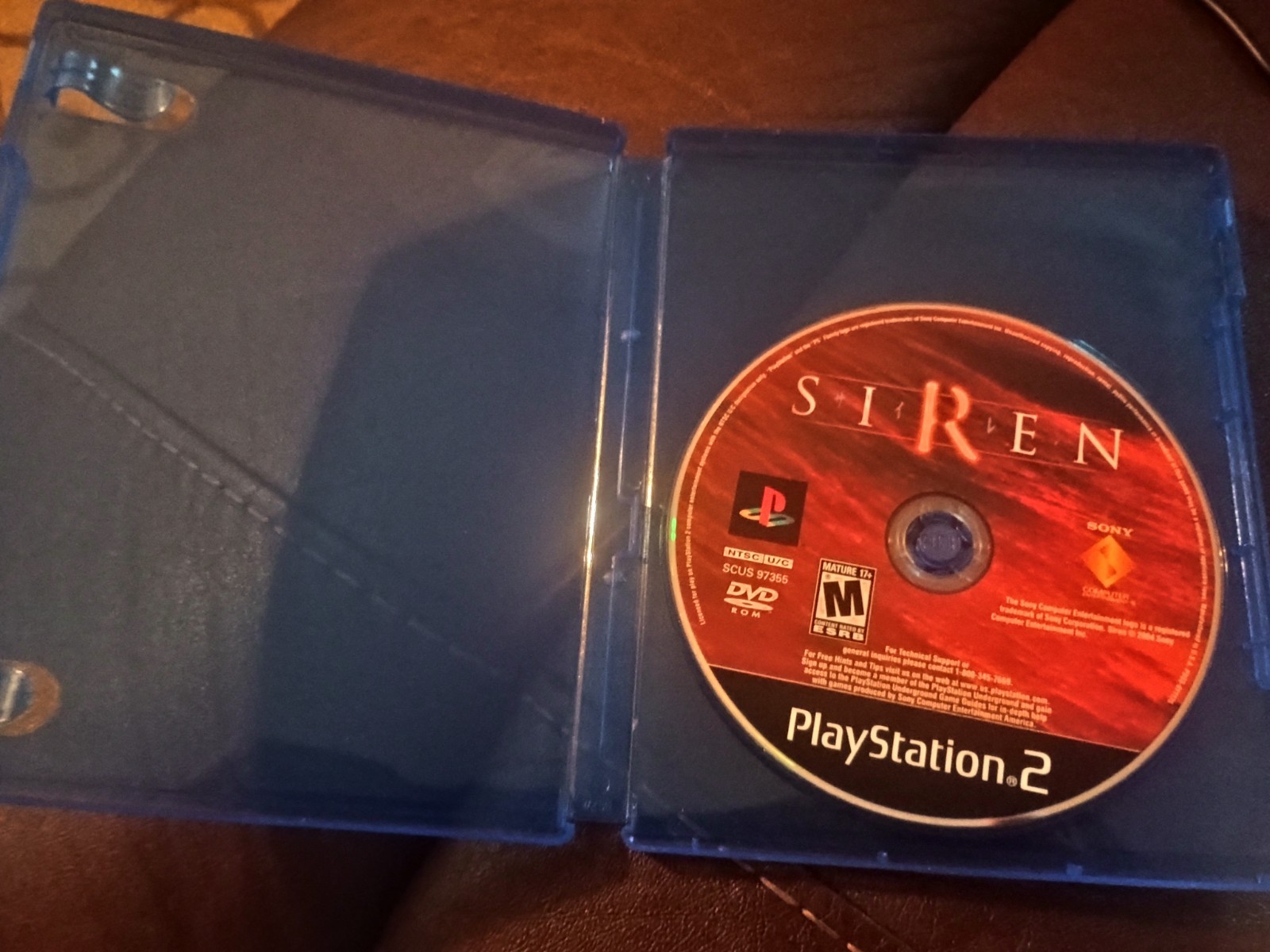 Siren PlayStation 2 2004 DISC ONLY NTSC