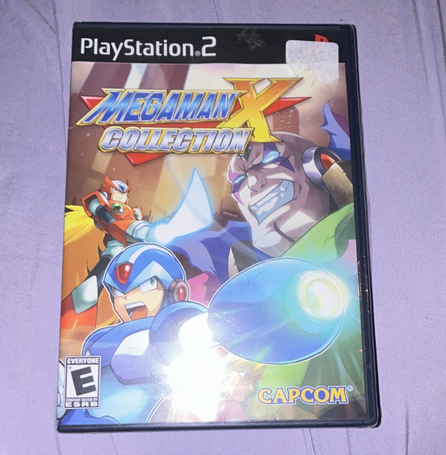 Capcom Mega Man X Collection PS2 E Everyone NTSC-U/C US/CA 2006 Manual