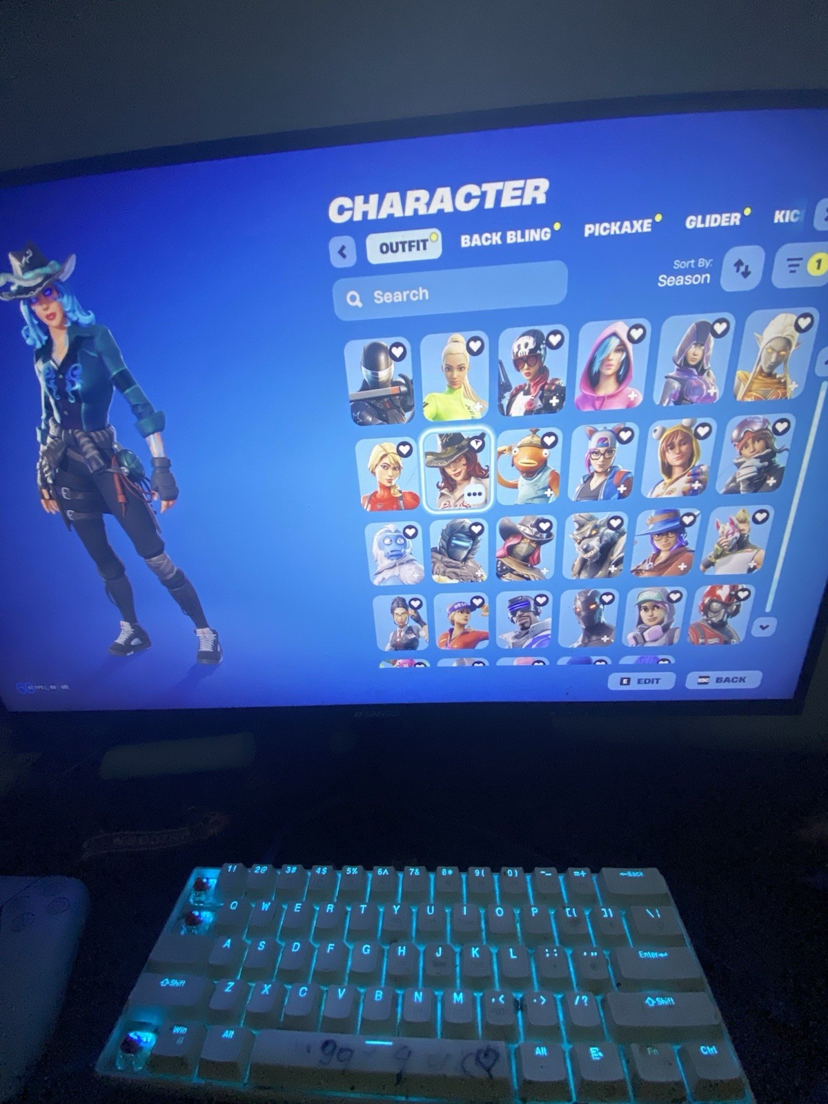 GLOW+Blue Team Leade+Worldcup+Gold Midas+OG STW