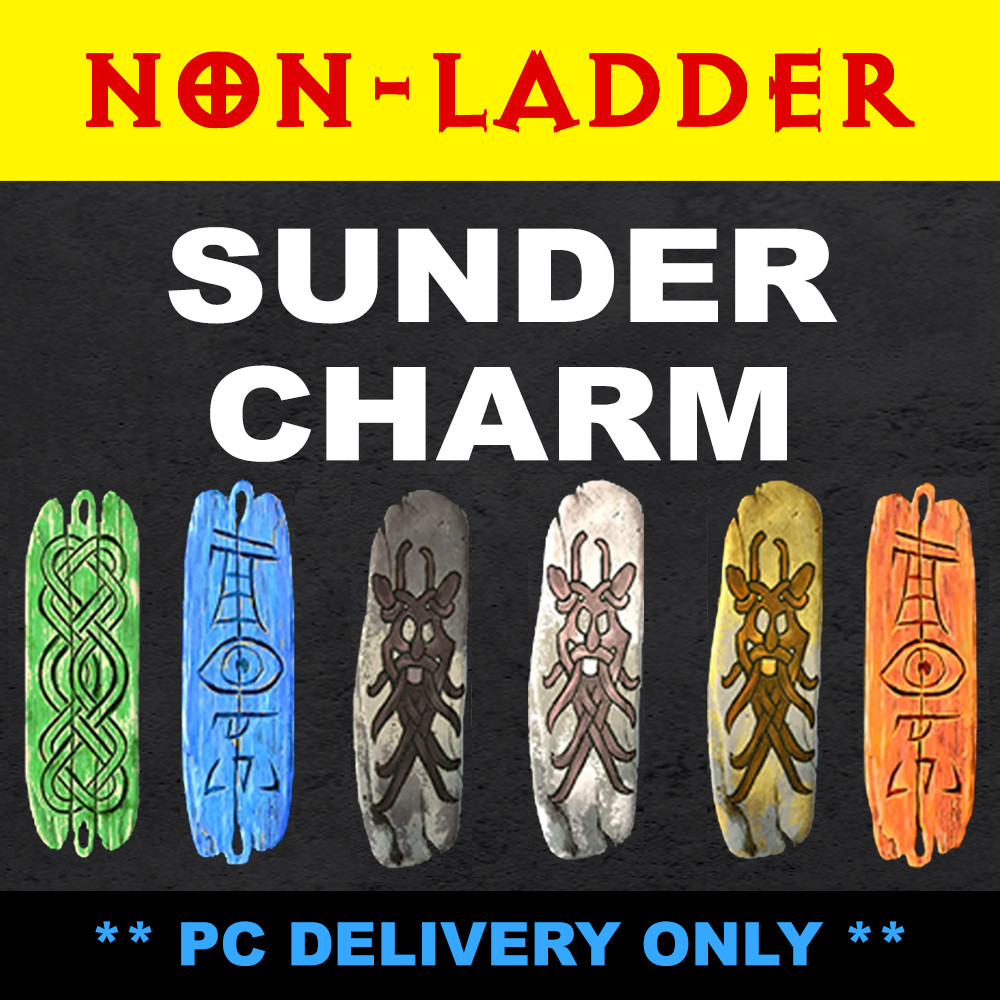 Diablo 2 D2R ⭐️SC Non-Ladder ⭐️ Sunder Charm All Kind⭐️ Unique Grand Charm ⭐️ PC