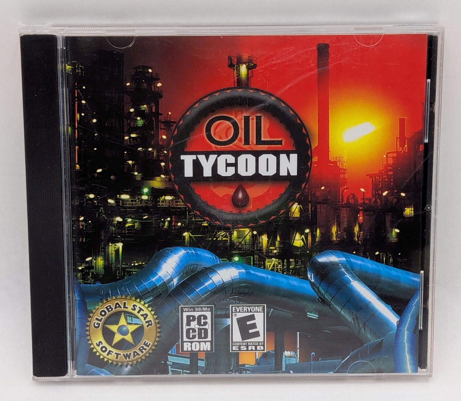Oil Tycoon (PC, 2001) CD-ROM Windows 98/ME/XP Simulation Strategy – Retro Gaming