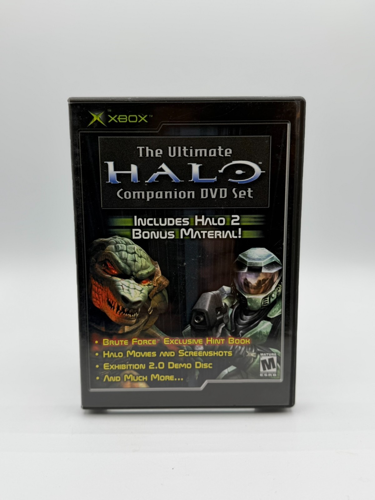 The Ultimate Halo Companion DVD Set Original Xbox 2003 Complete 2 Disc CIB USED