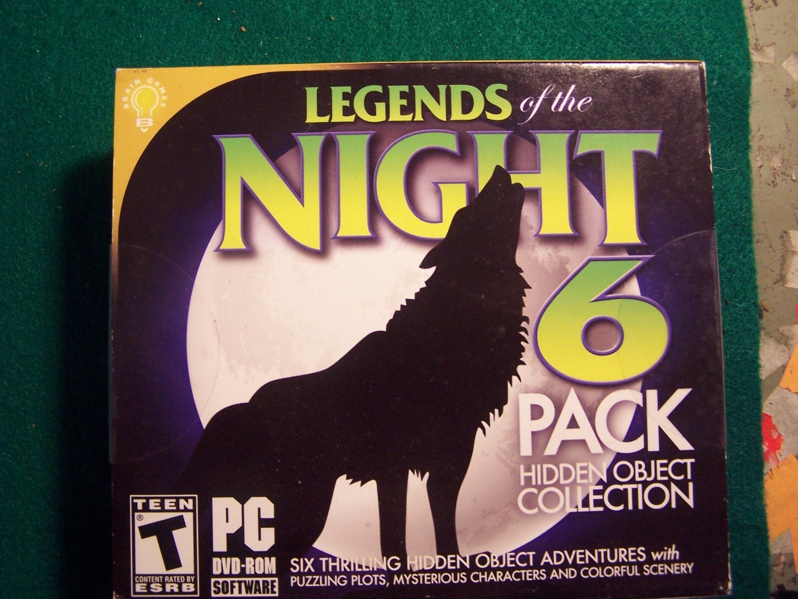Legends of the Night ~ 6 Pack Hidden Object Collection PC DVD-ROM