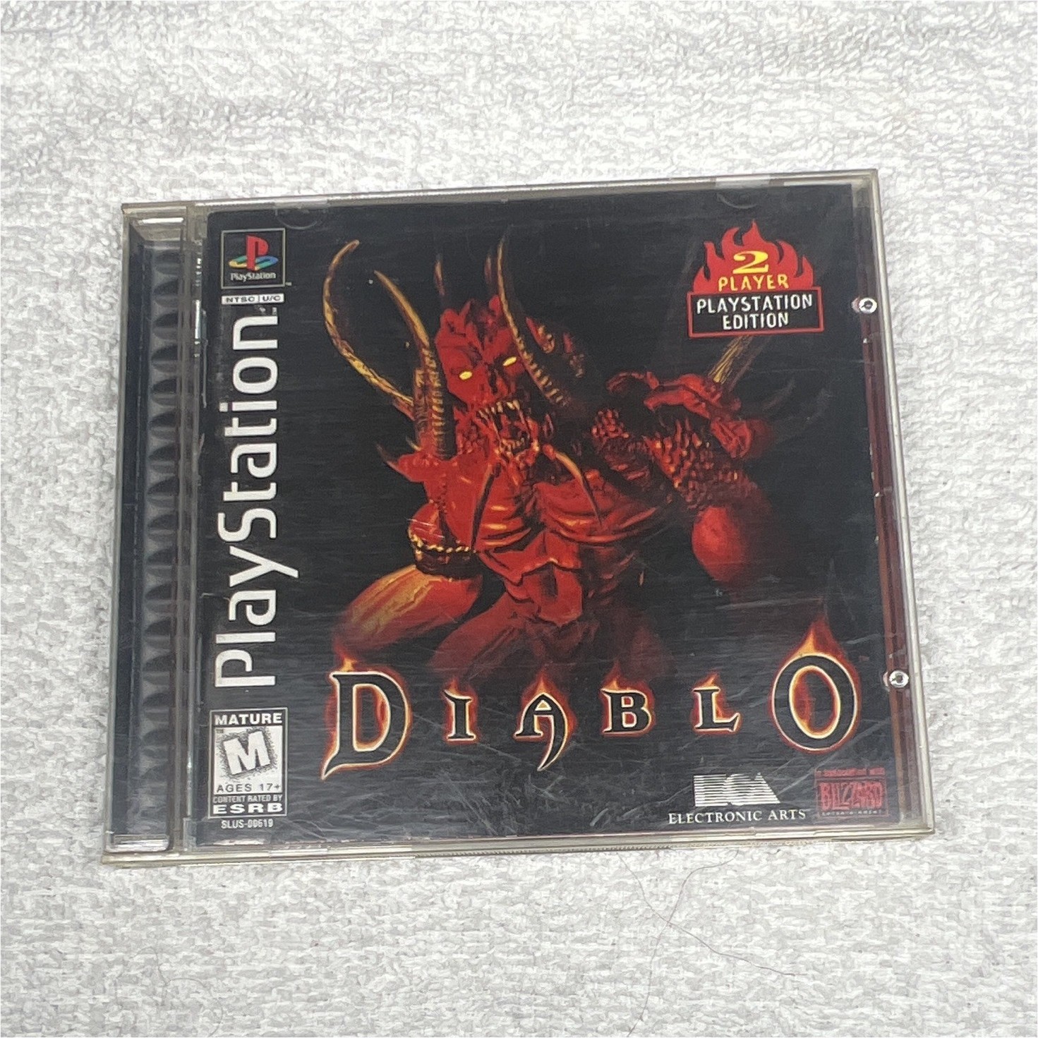 Diablo Player’s Choice PS1 Sony PlayStation 1 NTSC-U/C w/ Manual 1998