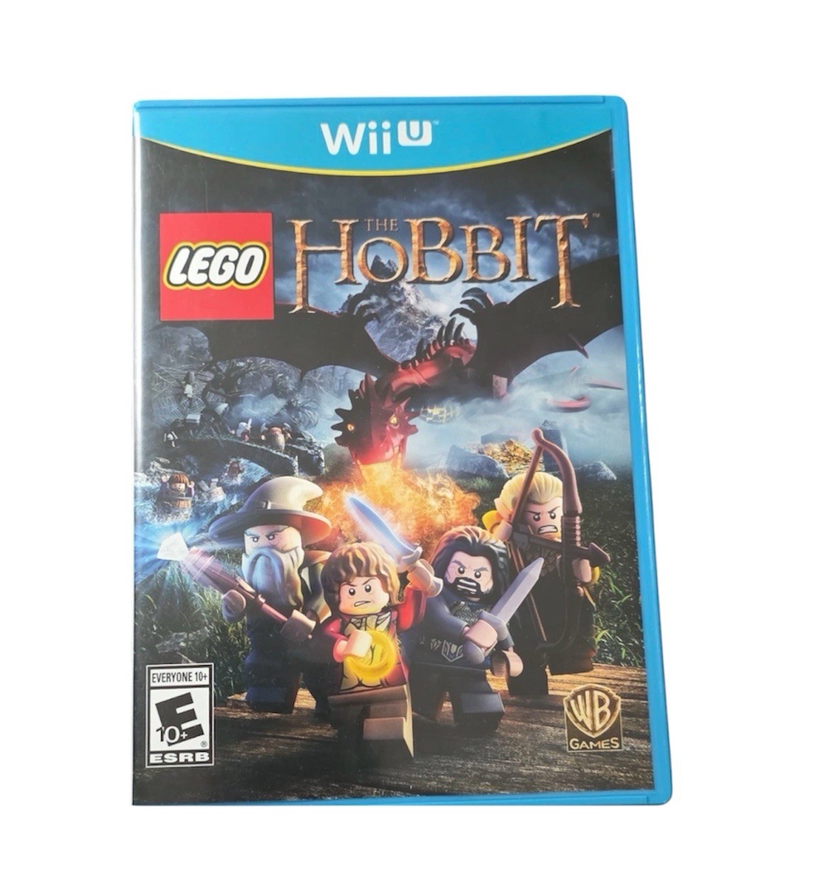 WB Games LEGO The Hobbit Nintendo Wii U 2014 Disc, Case & Manual