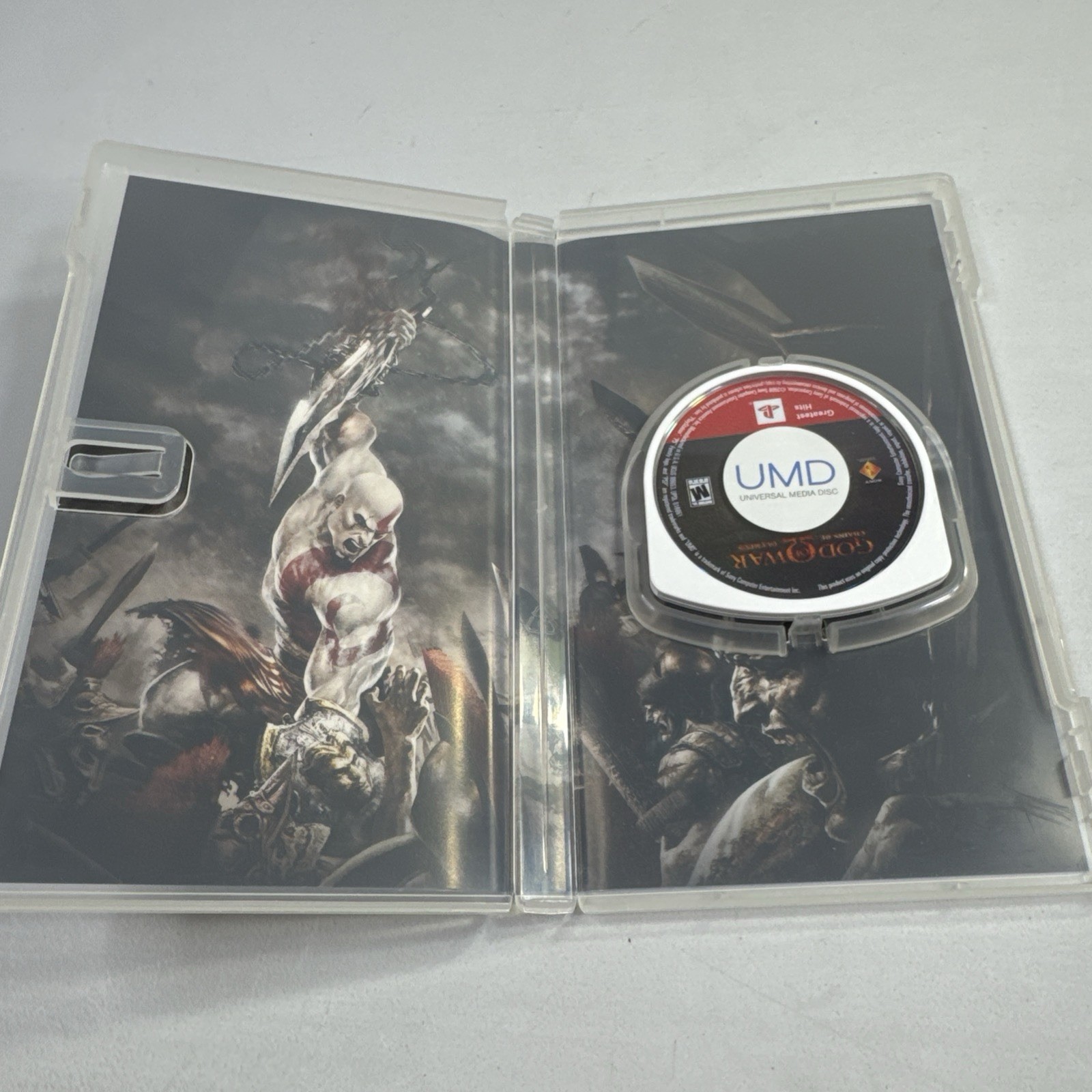 2007 Sony PSP God of War Chains of Olympus Video Game – No Manual
