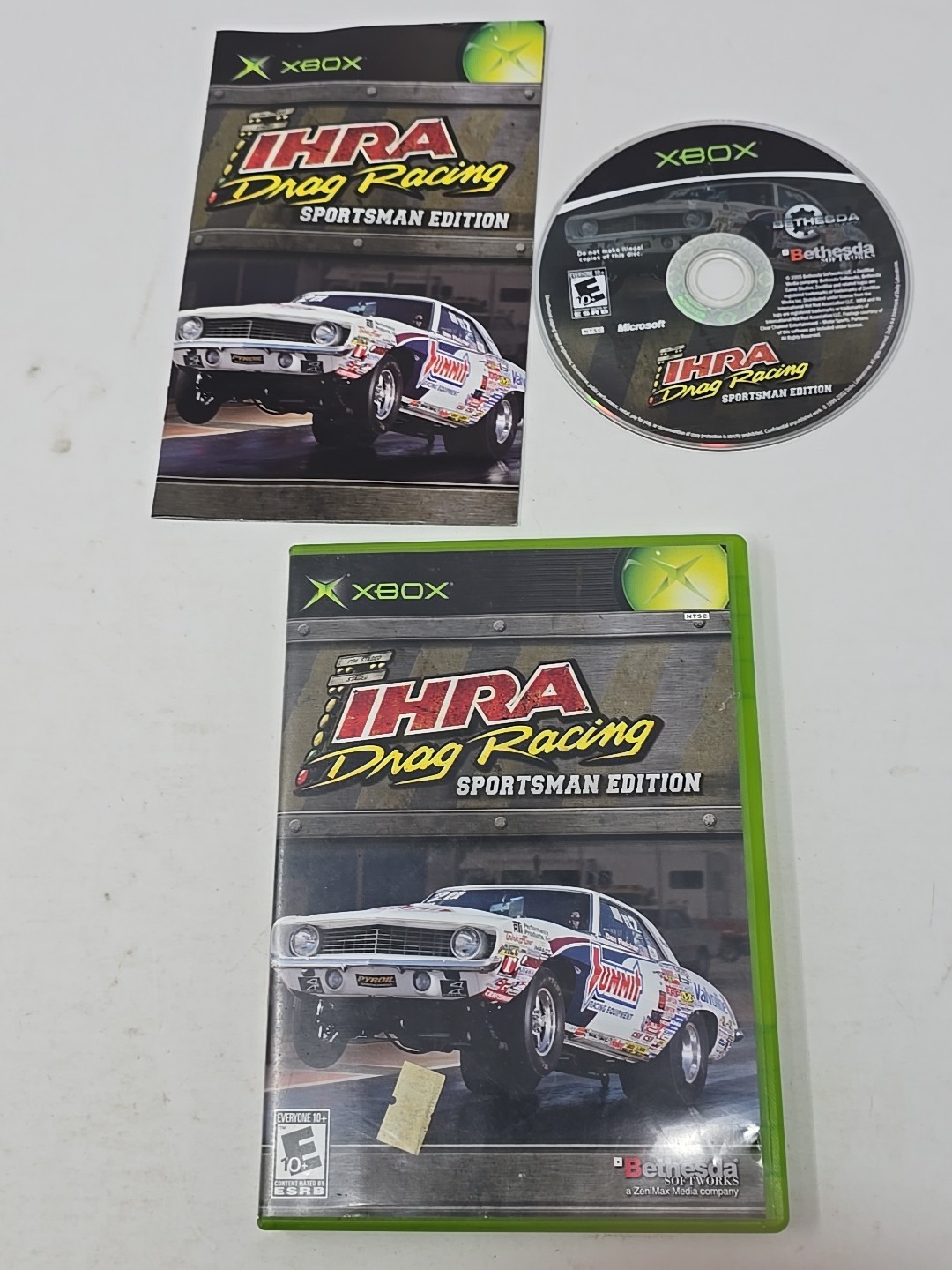 IHRA Drag Racing: Sportsman Edition Xbox Tested Exellent Free Shipping Complete