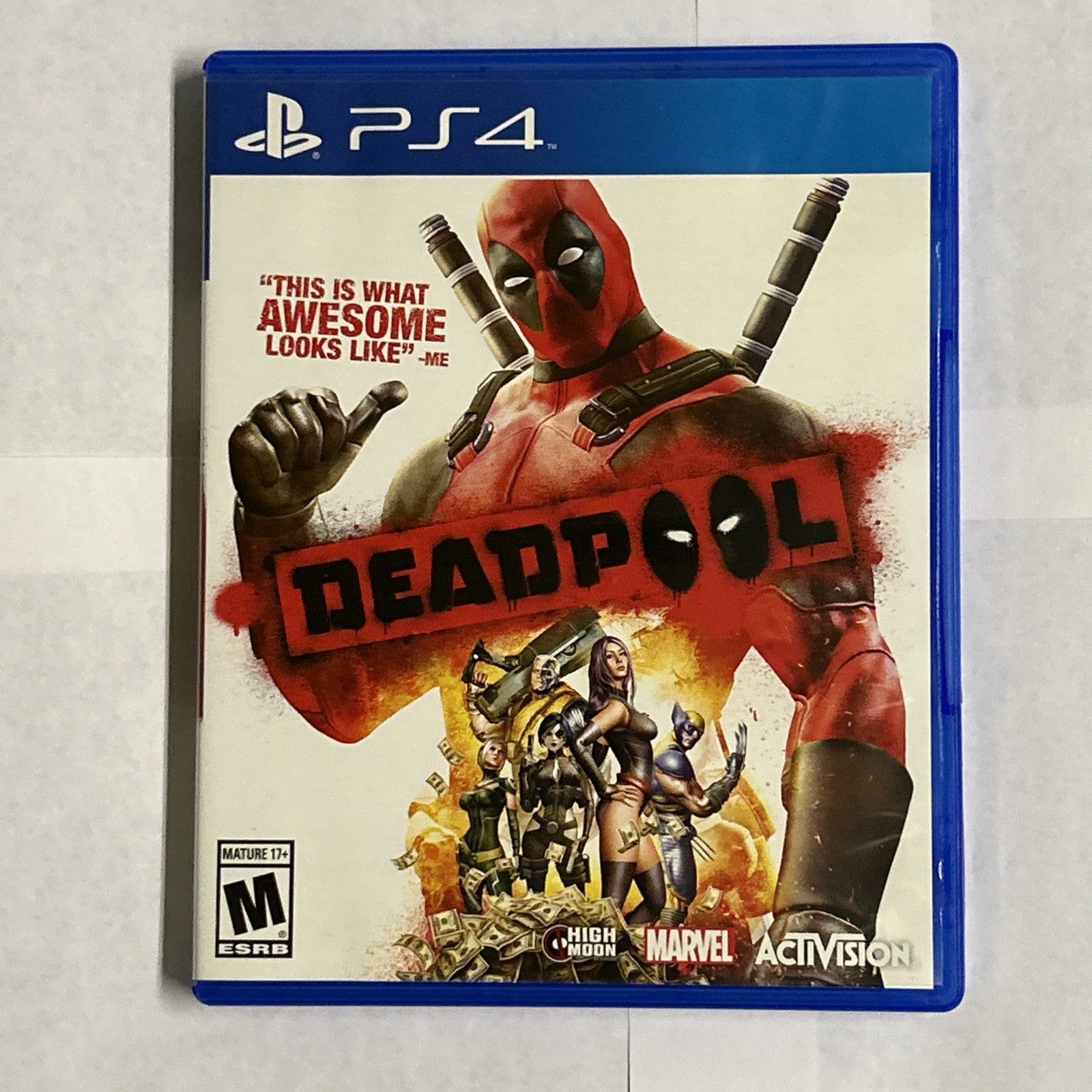 Deadpool Activision Marvel Mature 17+ Action-Adventure Game for PS4