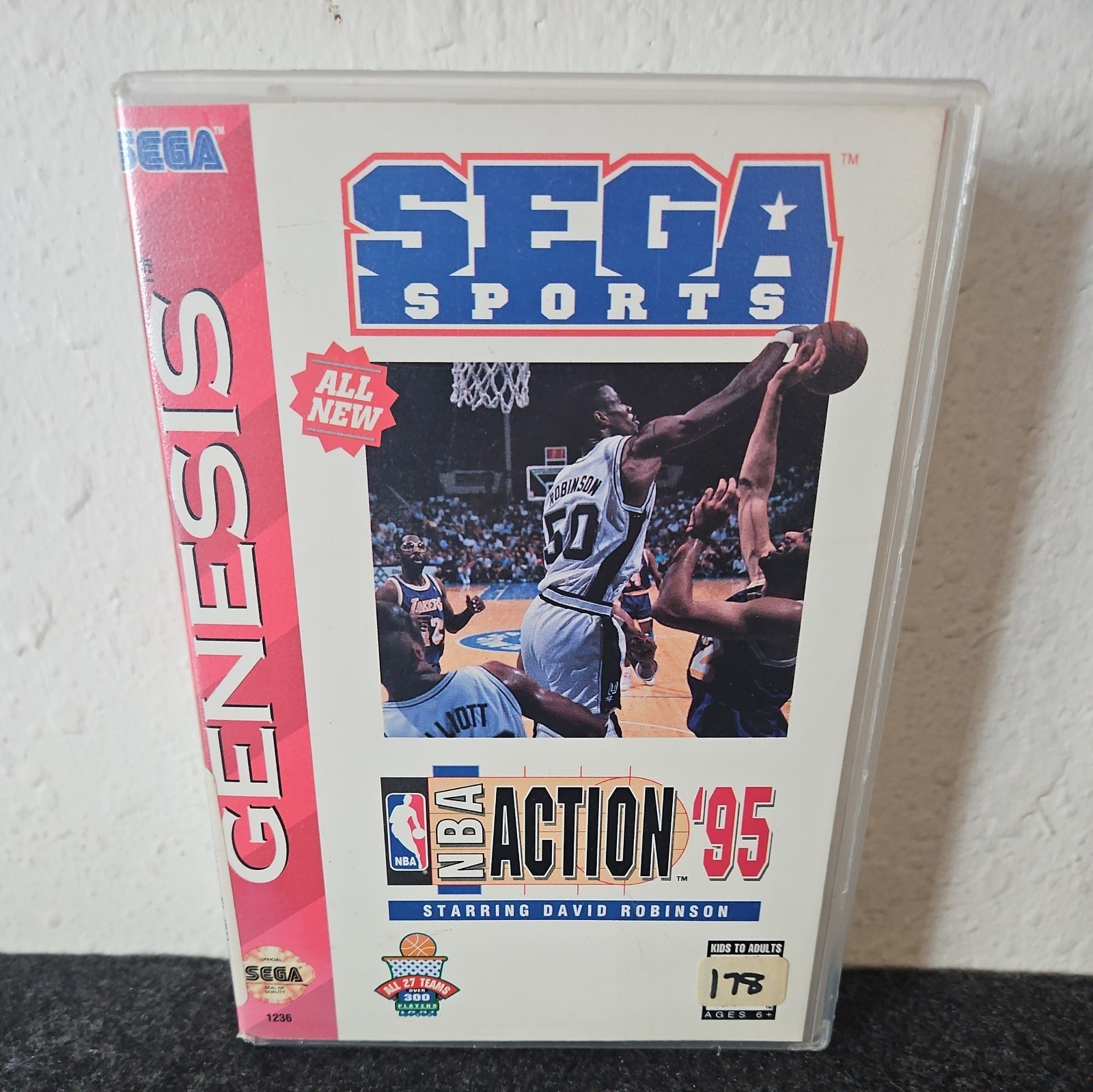 NBA Action ’95 Starring David Robinson (Sega Genesis, 1995)